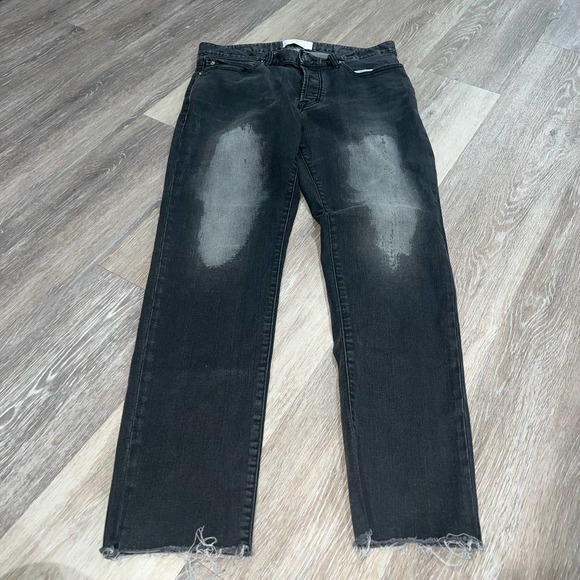 Lab 101 Black Grey Wash Jeans Size 31 W